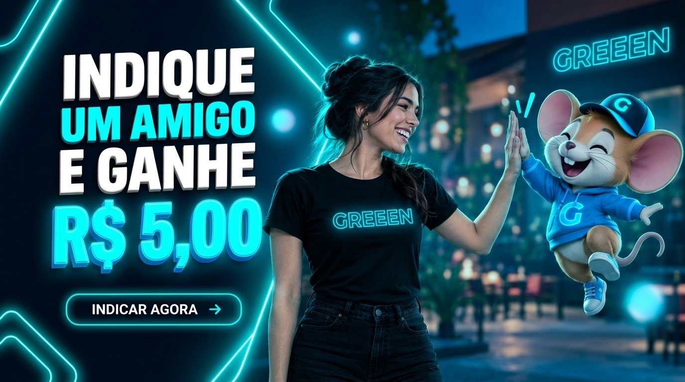Indique um amigo e ganhe R$5